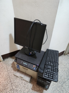 모니터본체복사프린터기