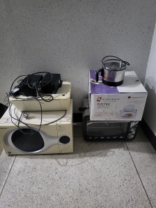 폐가전을 버려주셔서 감사해요