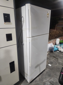 냉장고 첫 배출