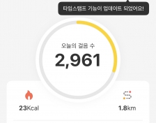 매일 챌린지 2일차 - 걷기 ?