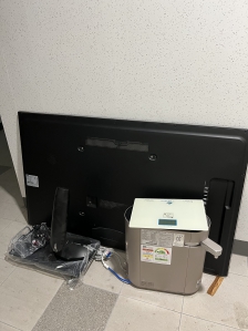 폐가전 무상수거 완료^^