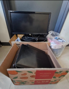 폐전자제품 배출사진 인증