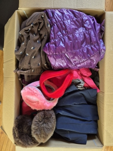 헌옷, 모자, 보온 귀마게 