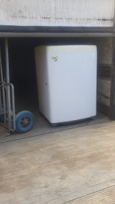 폐가전 세탁기 배출