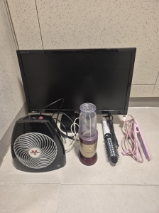 가전 분리배출 인증사진입니다~