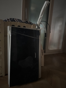 에어컨 배출했어요~