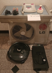 폐가전 배출햤어요