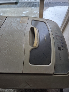 폐가전 수거 신청해. 수거해가셨습니다.