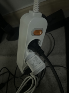 전기 스위치 내리기