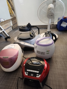 폐가전제품 7개를 모아모아 챌린지 도전합니다