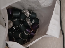 커피캡슐 모으고 있어요