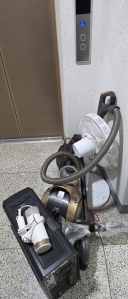 폐가전 집앞에서 수거완료!!