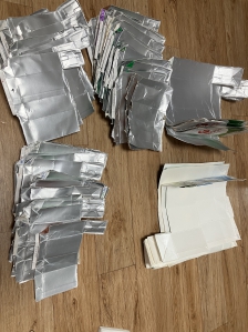 일반팩과 멸균팩 모으기