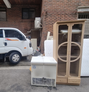 무료수거 있어서 이사하면서 마음에 안정을 찾았습니다