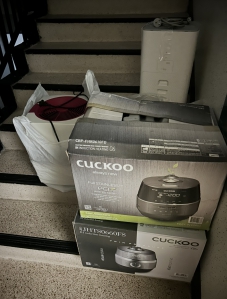 폐가전 수거했어요