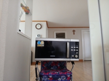 오래된 전자레인지  