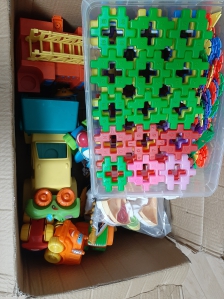 미뤄든 헌옷,장난감  보내봅니다. 뿌듯하네요^^